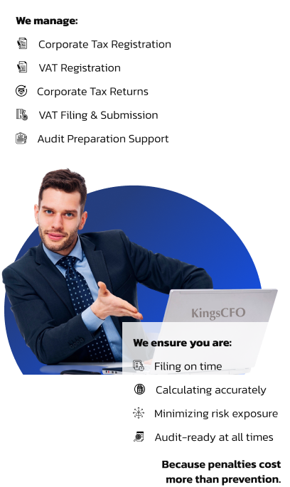 Corporate Tax & VAT Compliance Financial Services in Dubai