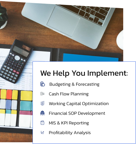 Financial Advisory & Systems fractional CFO services Dubai