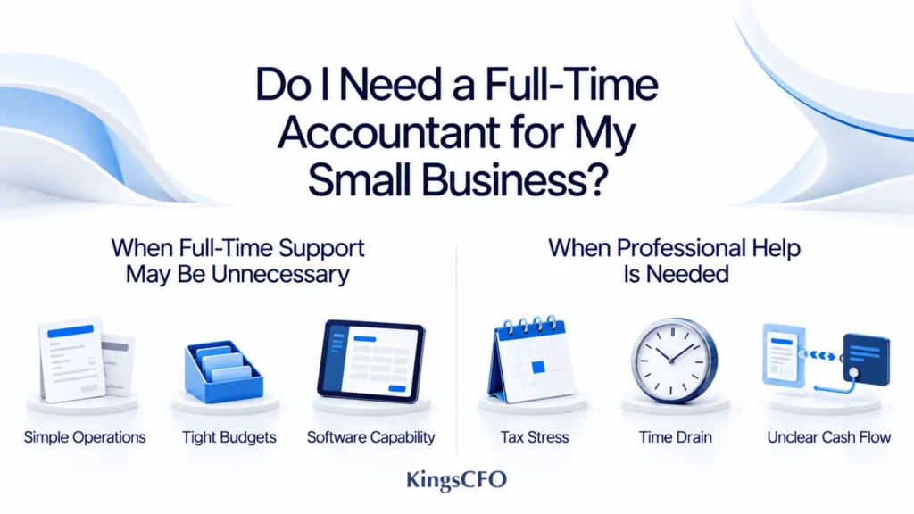 do i need a full-time accountant for my small business guide