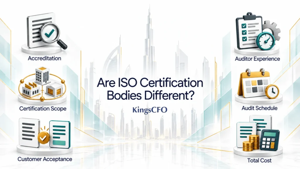 are iso certification bodies different guide for dubai business owners