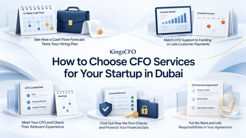 How to choose CFO services for your startup in Dubai by KingsCFO
